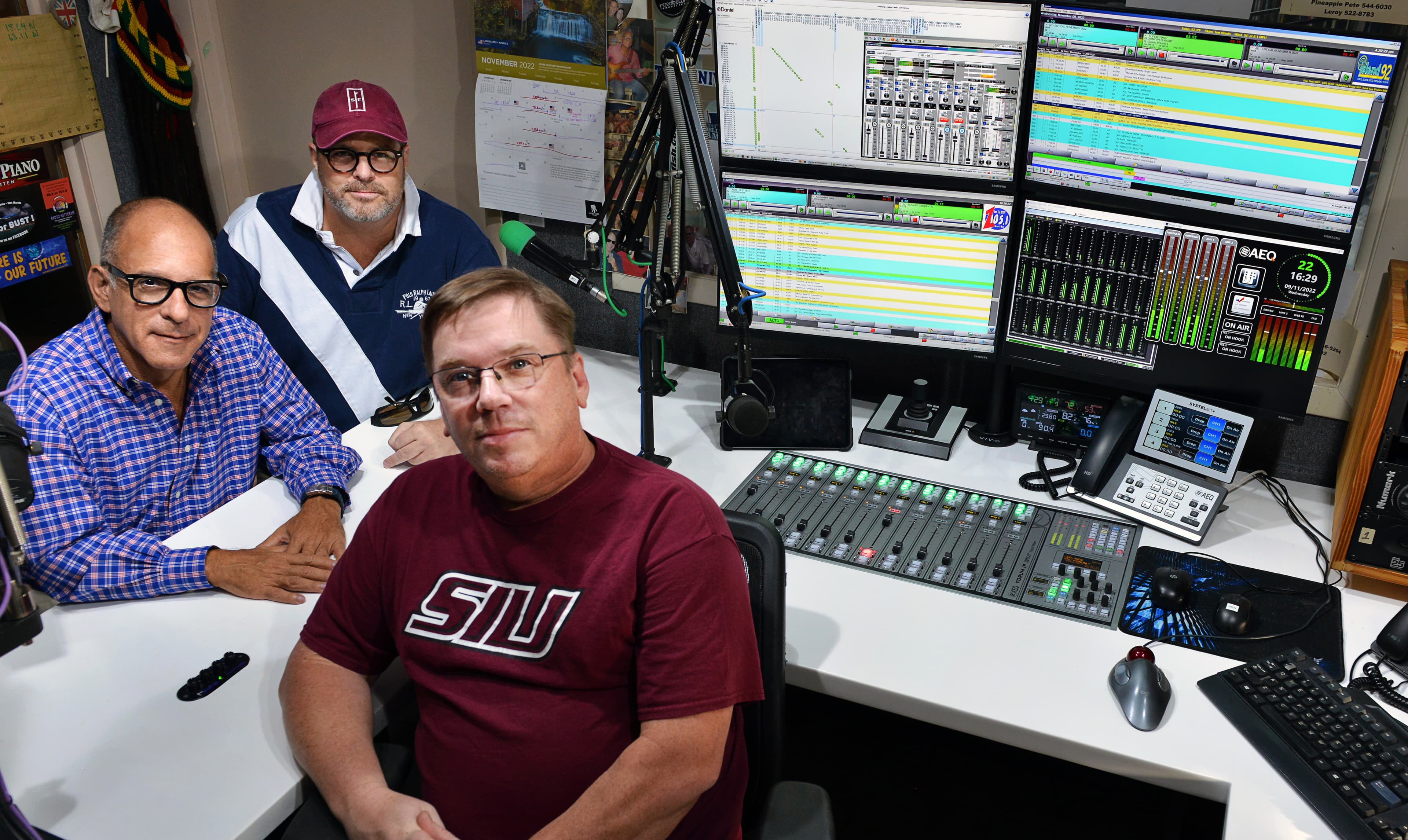 Radio Island 92 returns to its regular programming after suffering a fire in its main studio