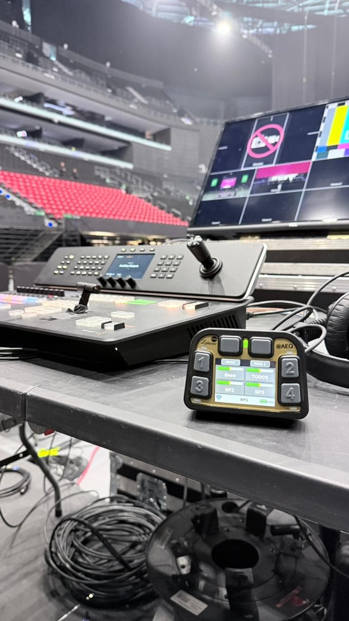 AEQ PROVIDES ITS INTERCOM TECHNOLOGY FOR MANUEL
TURIZO'S CONCERT AT THE GUADALAJARA ARENA